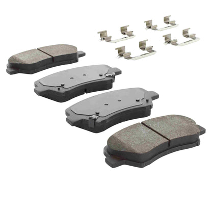 Quality-Built Black Series Semi-Metallic Brake Pads 1003-1543AM