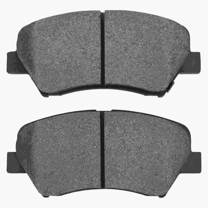 Quality-Built Black Series Semi-Metallic Brake Pads 1003-1543AM