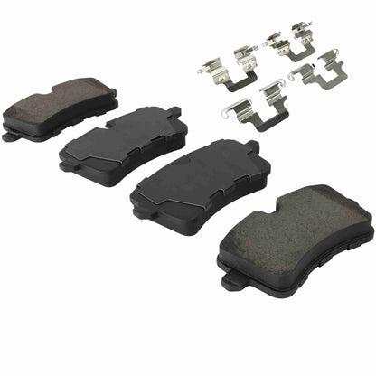 Quality-Built Black Series Semi-Metallic Brake Pads 1003-1547AM