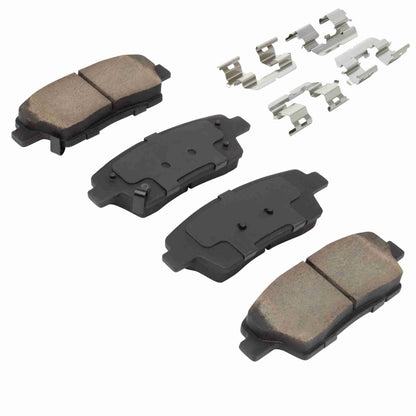 Quality-Built Black Series Ceramic Brake Pads 1003-1551C