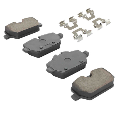 Quality-Built Black Series Ceramic Brake Pads 1003-1554C
