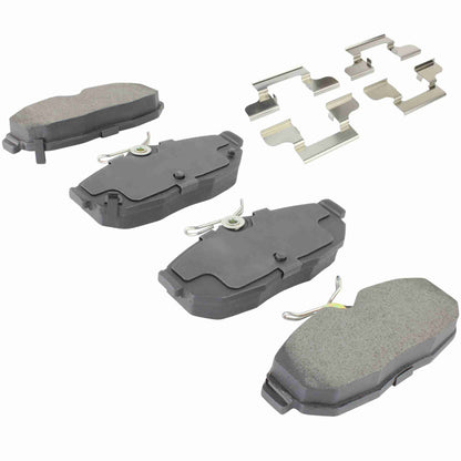 Quality-Built Black Series Semi-Metallic Brake Pads 1003-1562M