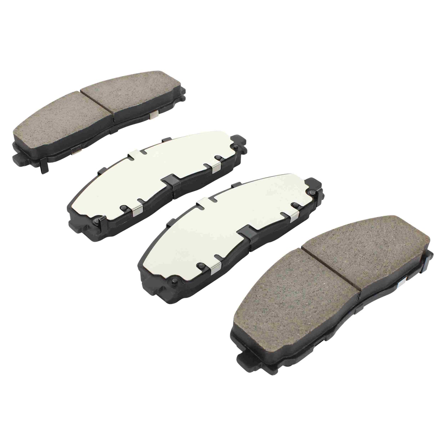 Quality-Built Black Series Semi-Metallic Brake Pads 1003-1589M