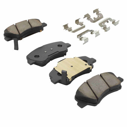 Quality-Built Black Series Ceramic Brake Pads 1003-1593C