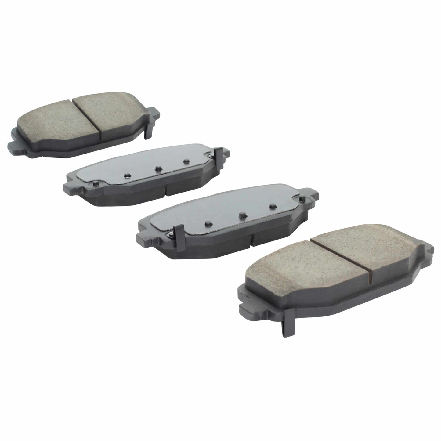 Quality-Built Black Series Semi-Metallic Brake Pads 1003-1596M