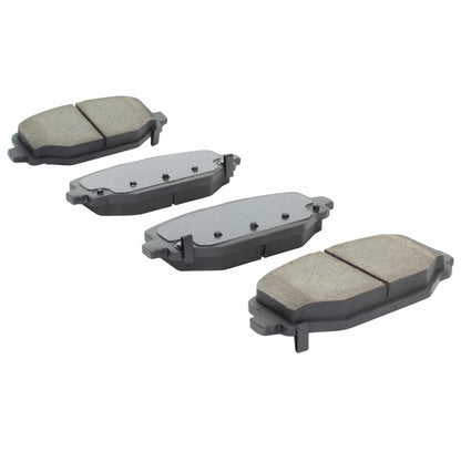 Quality-Built Black Series Semi-Metallic Brake Pads 1003-1596M