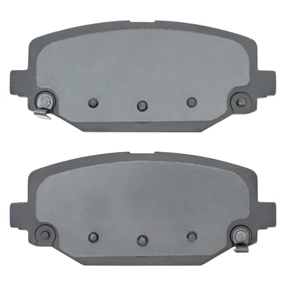 Quality-Built Black Series Semi-Metallic Brake Pads 1003-1596M