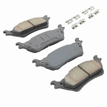 Quality-Built Black Series Ceramic Brake Pads 1003-1602C