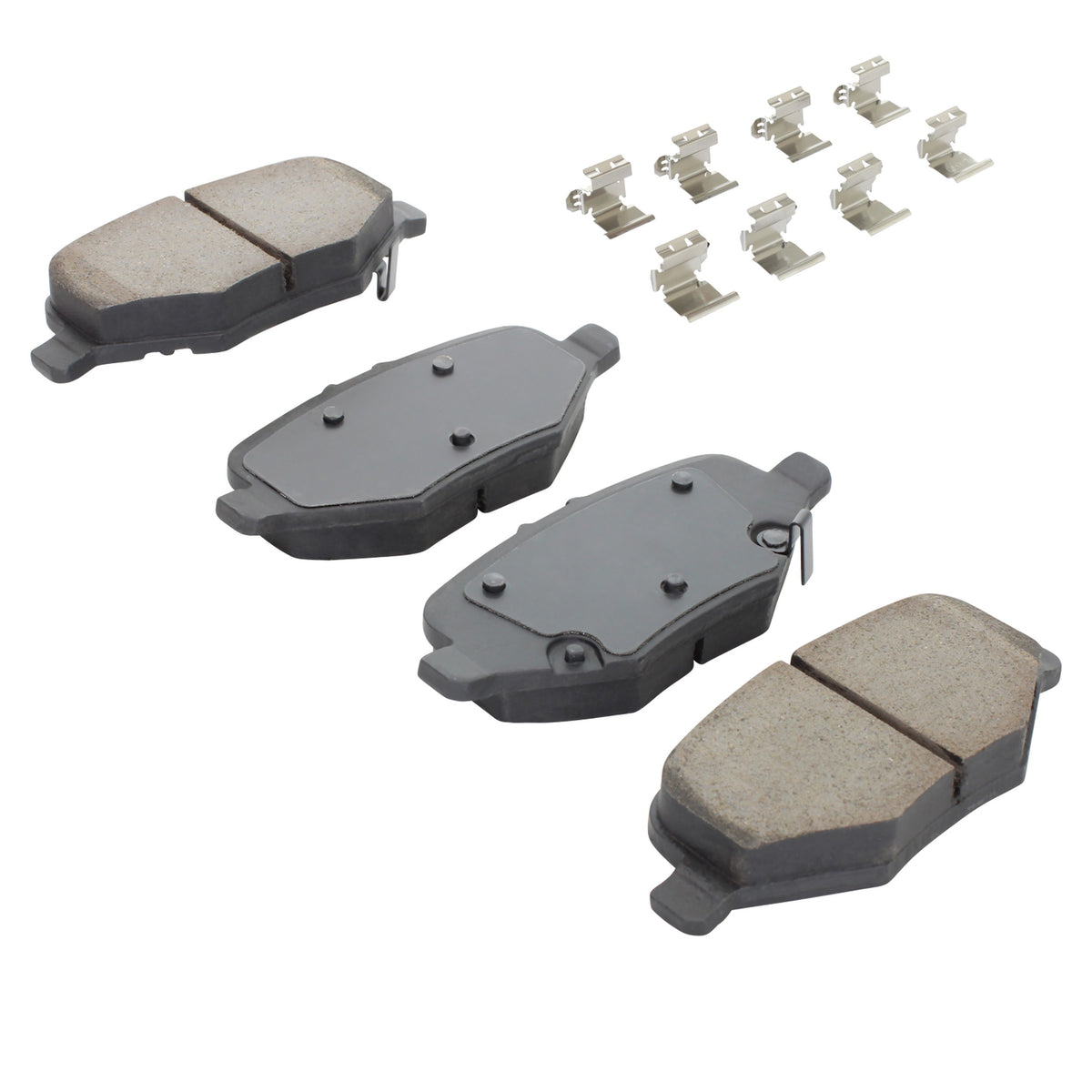 Quality-Built Black Series Ceramic Brake Pads 1003-1612C
