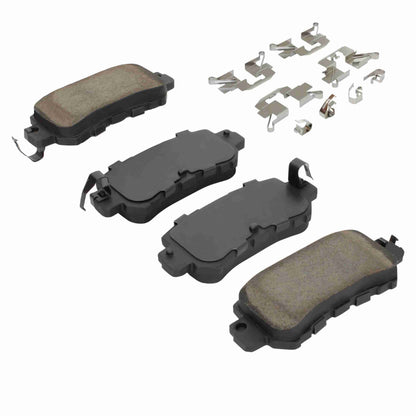 Quality-Built Black Series Ceramic Brake Pads 1003-1624C