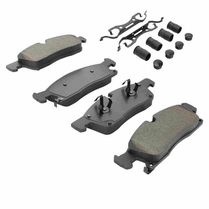Quality-Built Black Series Semi-Metallic Brake Pads 1003-1629M