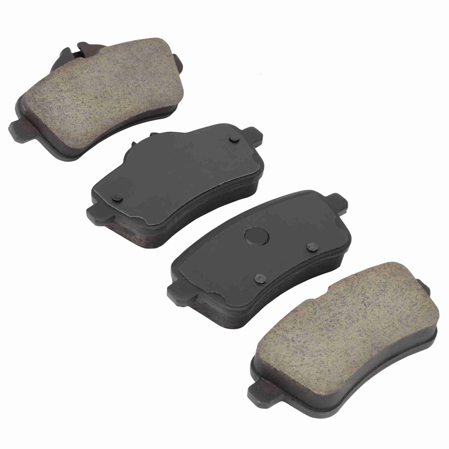 Quality-Built Black Series Semi-Metallic Brake Pads 1003-1630AM