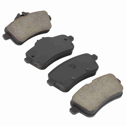 Quality-Built Black Series Semi-Metallic Brake Pads 1003-1630AM