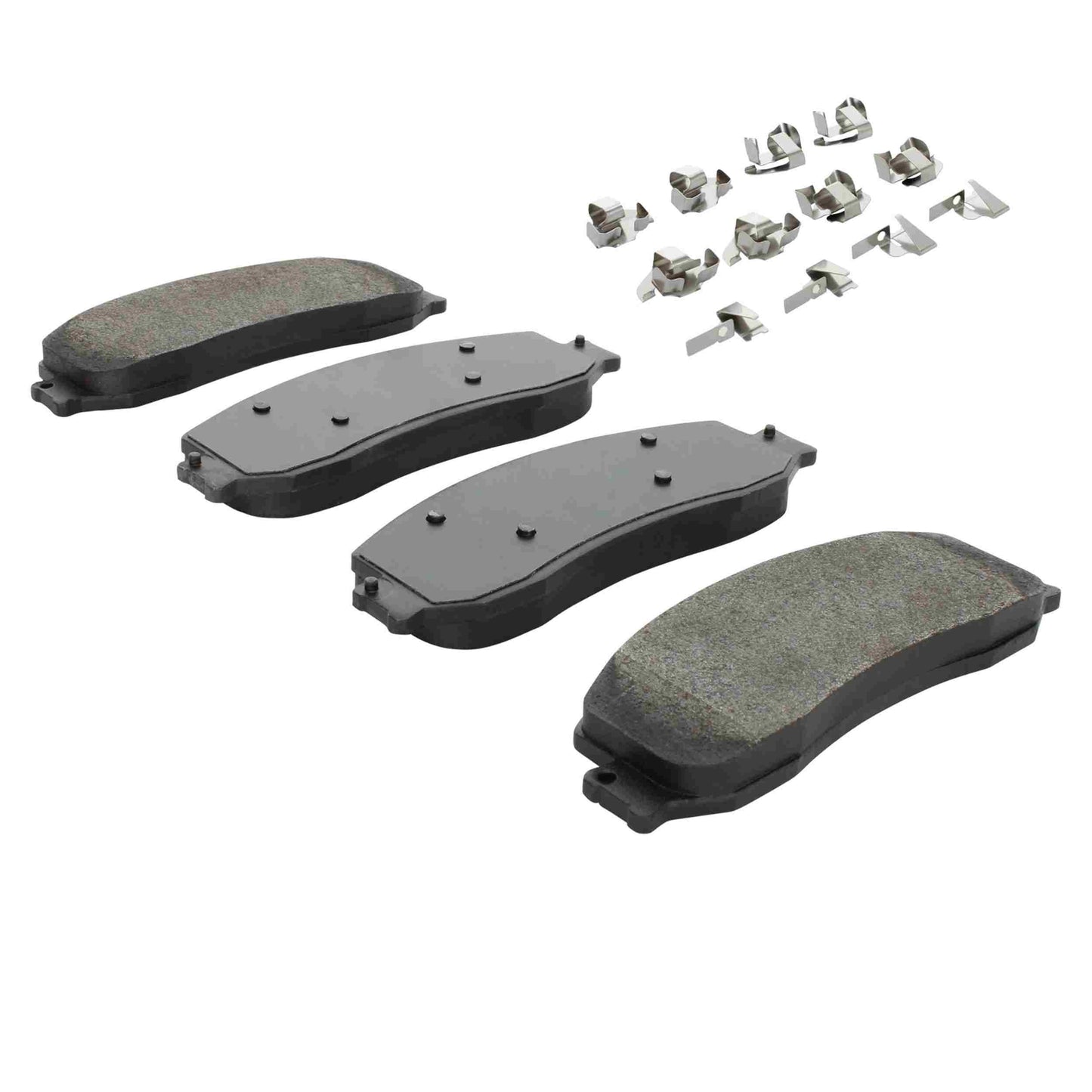 Quality-Built Black Series Semi-Metallic Brake Pads 1003-1631M
