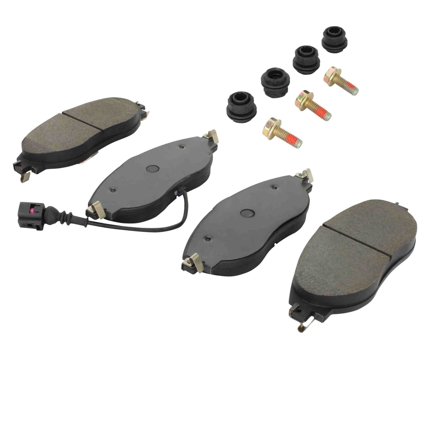 Quality-Built Black Series Semi-Metallic Brake Pads 1003-1633M