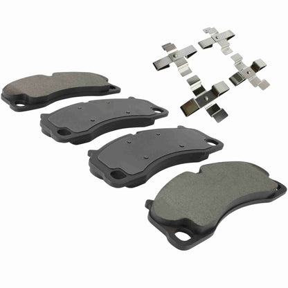 Quality-Built Black Series Semi-Metallic Brake Pads 1003-1637M