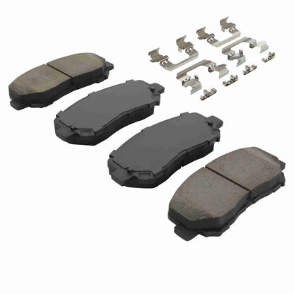Quality-Built Black Series Ceramic Brake Pads 1003-1640C