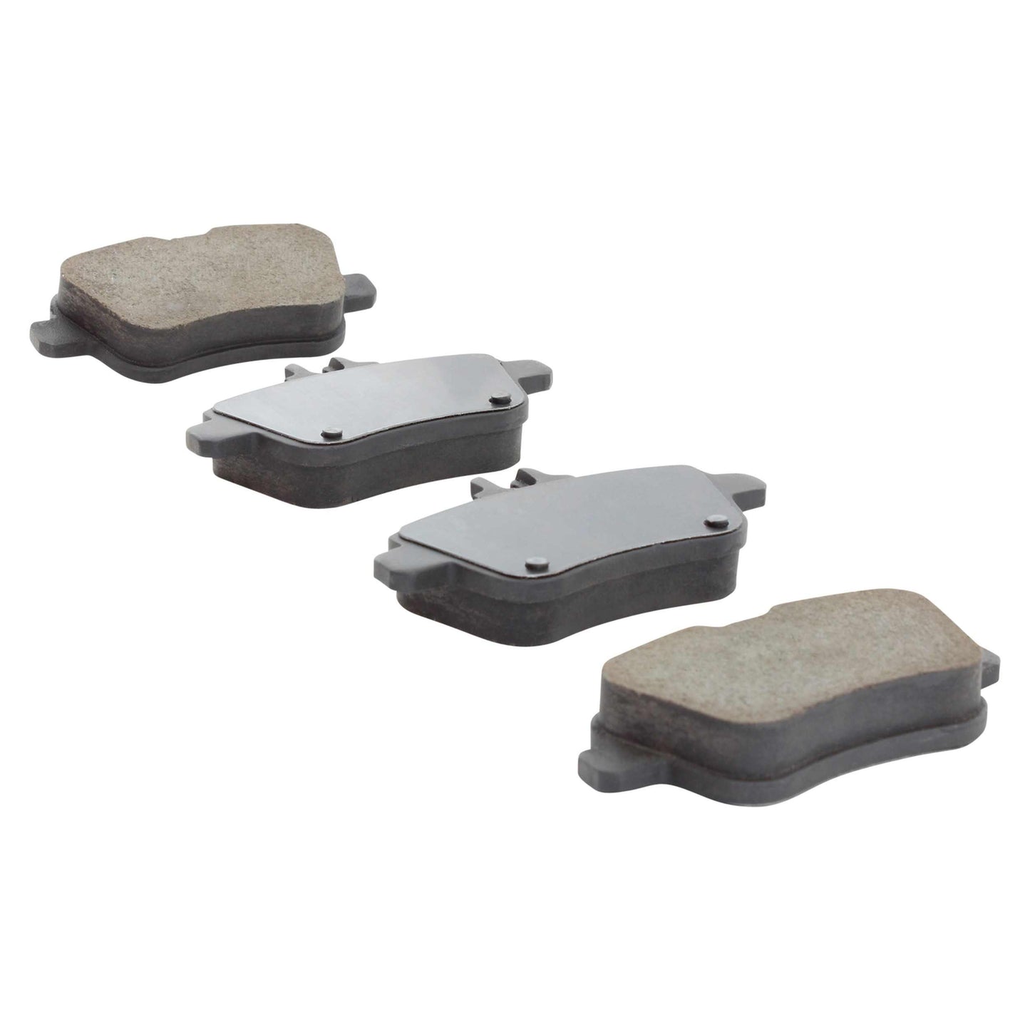 Quality-Built Black Series Semi-Metallic Brake Pads 1003-1646BM