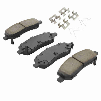 Quality-Built Black Series Ceramic Brake Pads 1003-1647C