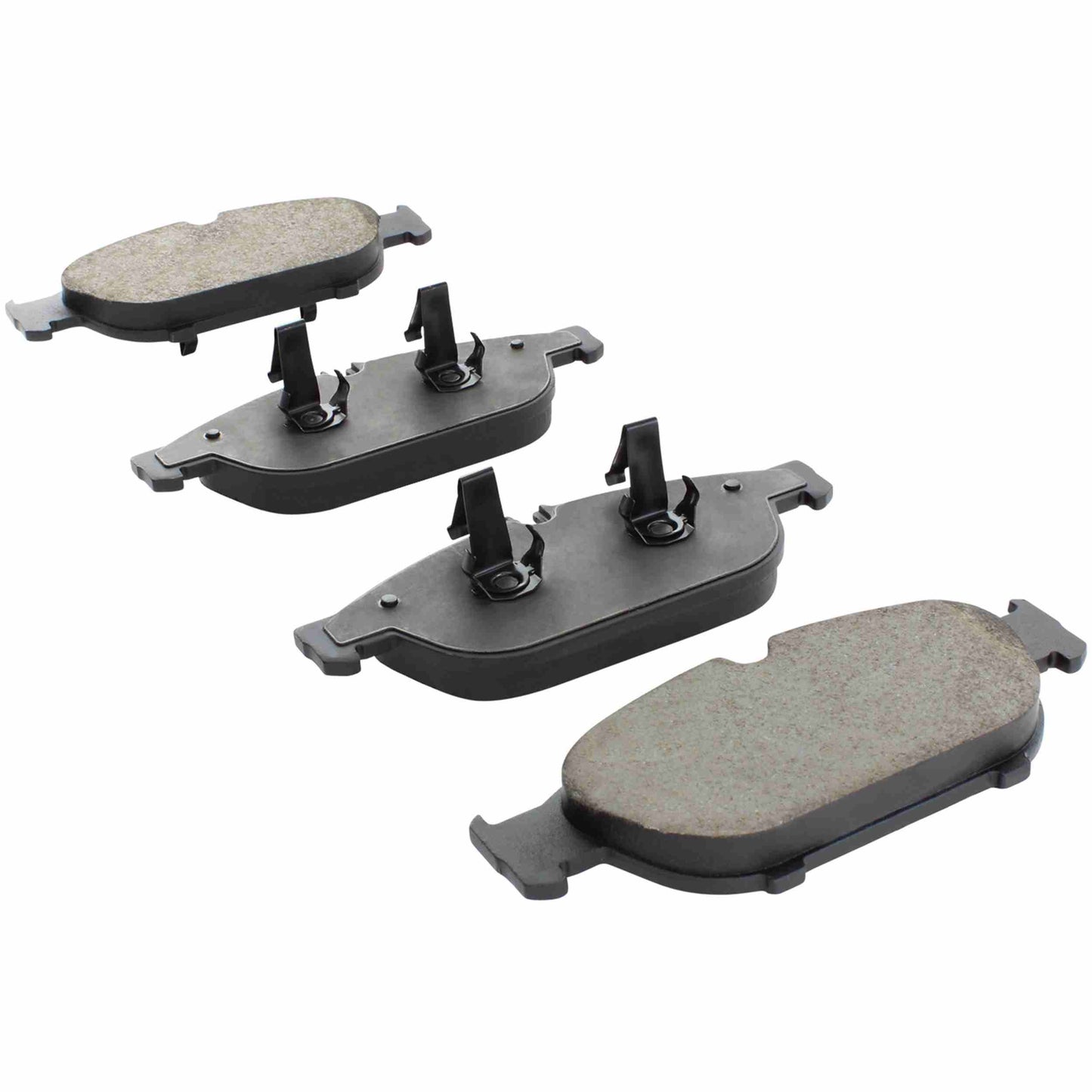 Quality-Built Black Series Semi-Metallic Brake Pads 1003-1652M
