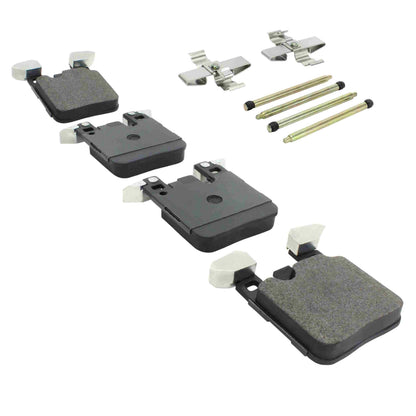 Quality-Built Black Series Semi-Metallic Brake Pads 1003-1656M