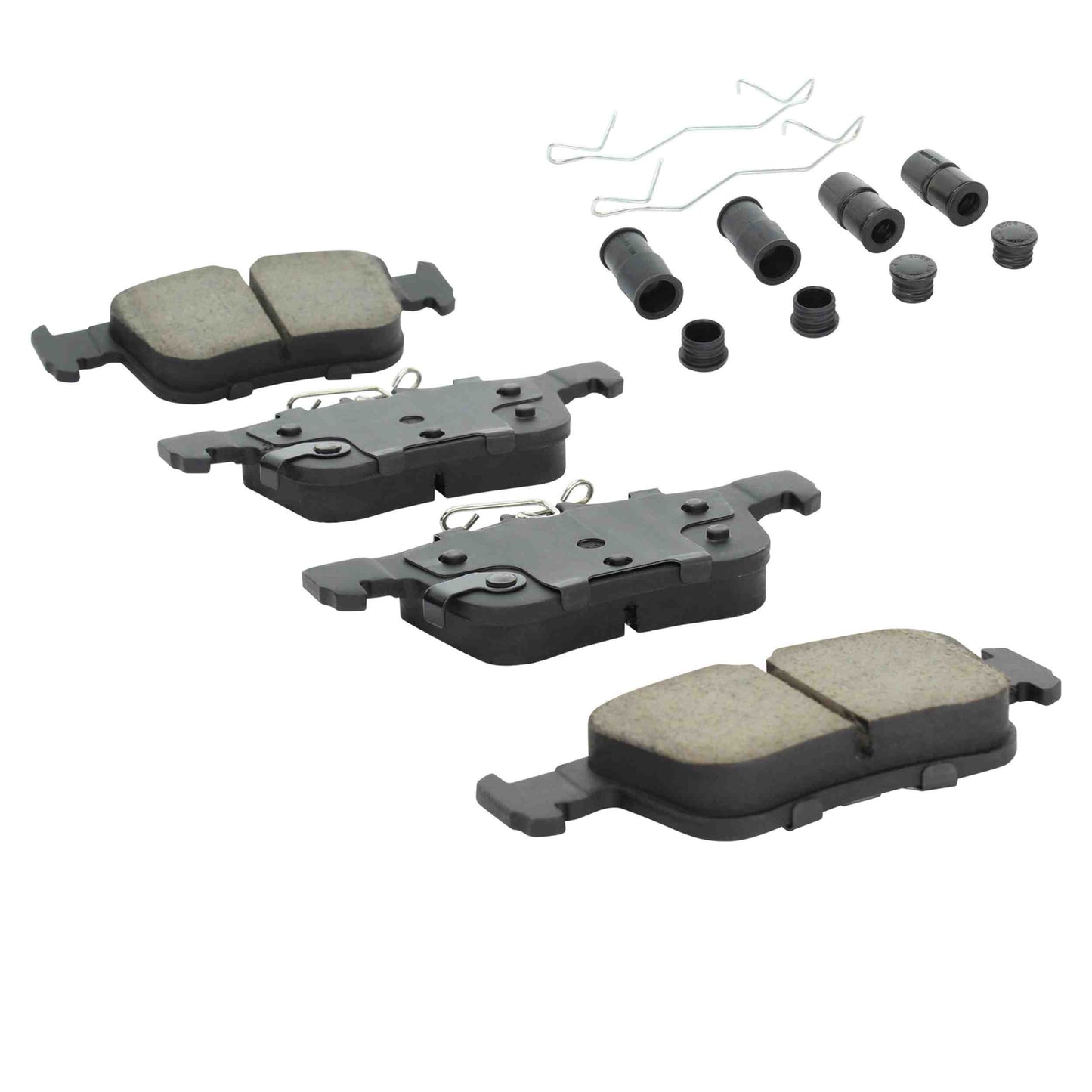 Quality-Built Black Series Ceramic Brake Pads 1003-1665C