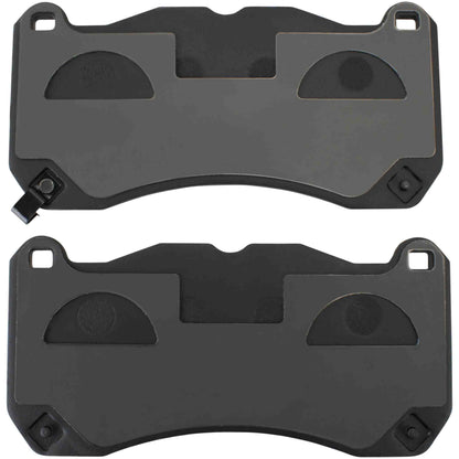 Quality-Built Black Series Semi-Metallic Brake Pads 1003-1666M
