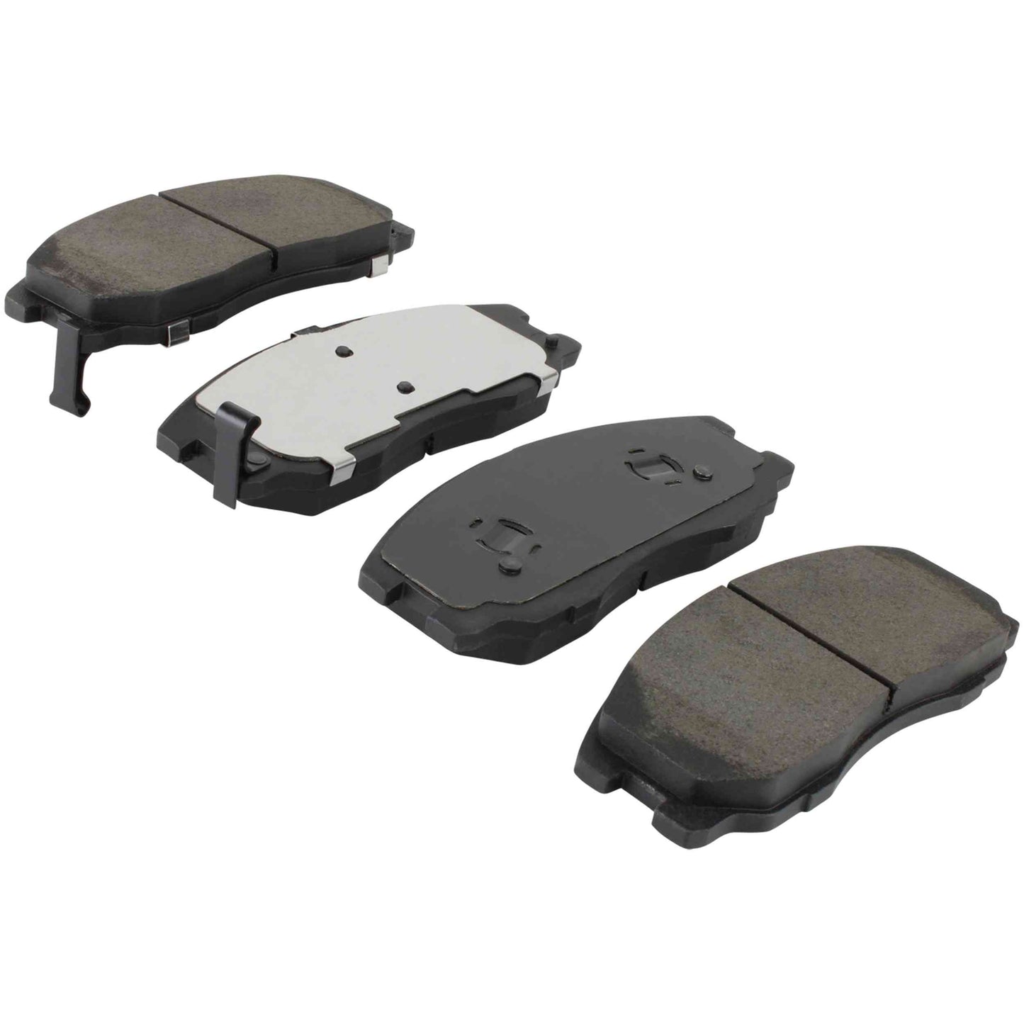 Quality-Built Black Series Semi-Metallic Brake Pads 1003-1678M