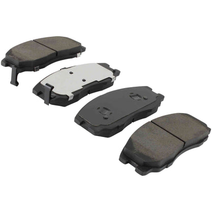 Quality-Built Black Series Semi-Metallic Brake Pads 1003-1678M