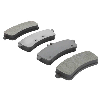 Quality-Built Black Series Semi-Metallic Brake Pads 1003-1681M