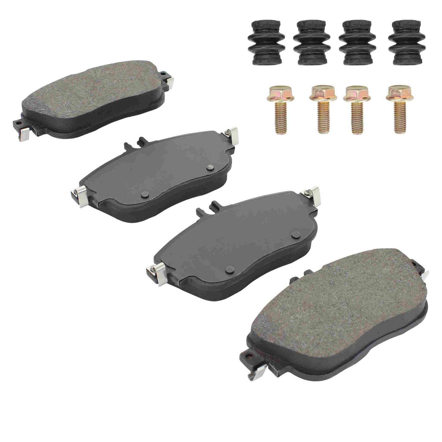 Quality-Built Black Series Semi-Metallic Brake Pads 1003-1694M