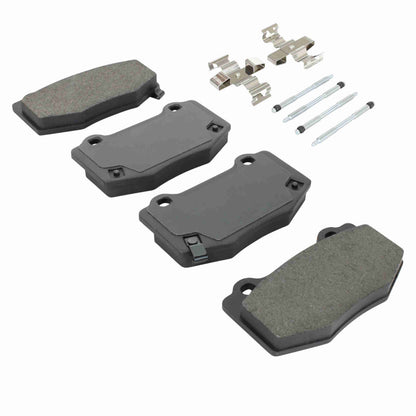 Quality-Built Black Series Semi-Metallic Brake Pads 1003-1718M