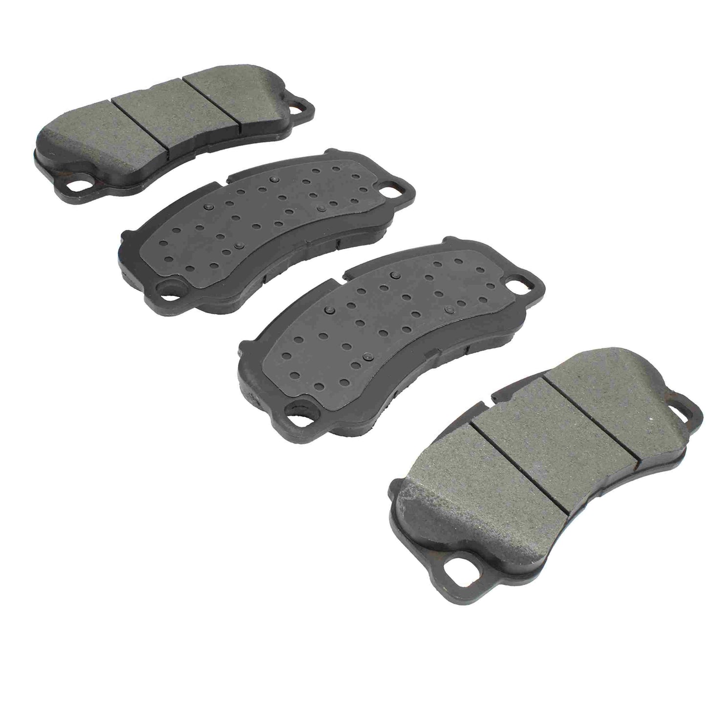 Quality-Built Black Series Semi-Metallic Brake Pads 1003-1742M