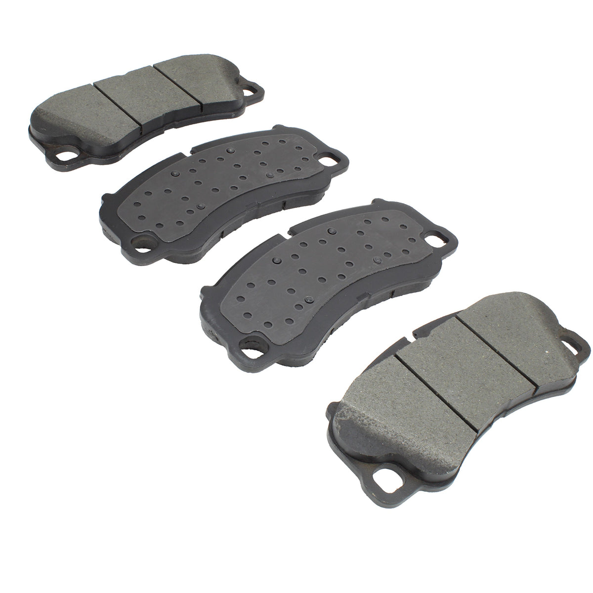 Quality-Built Black Series Semi-Metallic Brake Pads 1003-1742M