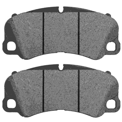 Quality-Built Black Series Semi-Metallic Brake Pads 1003-1742M