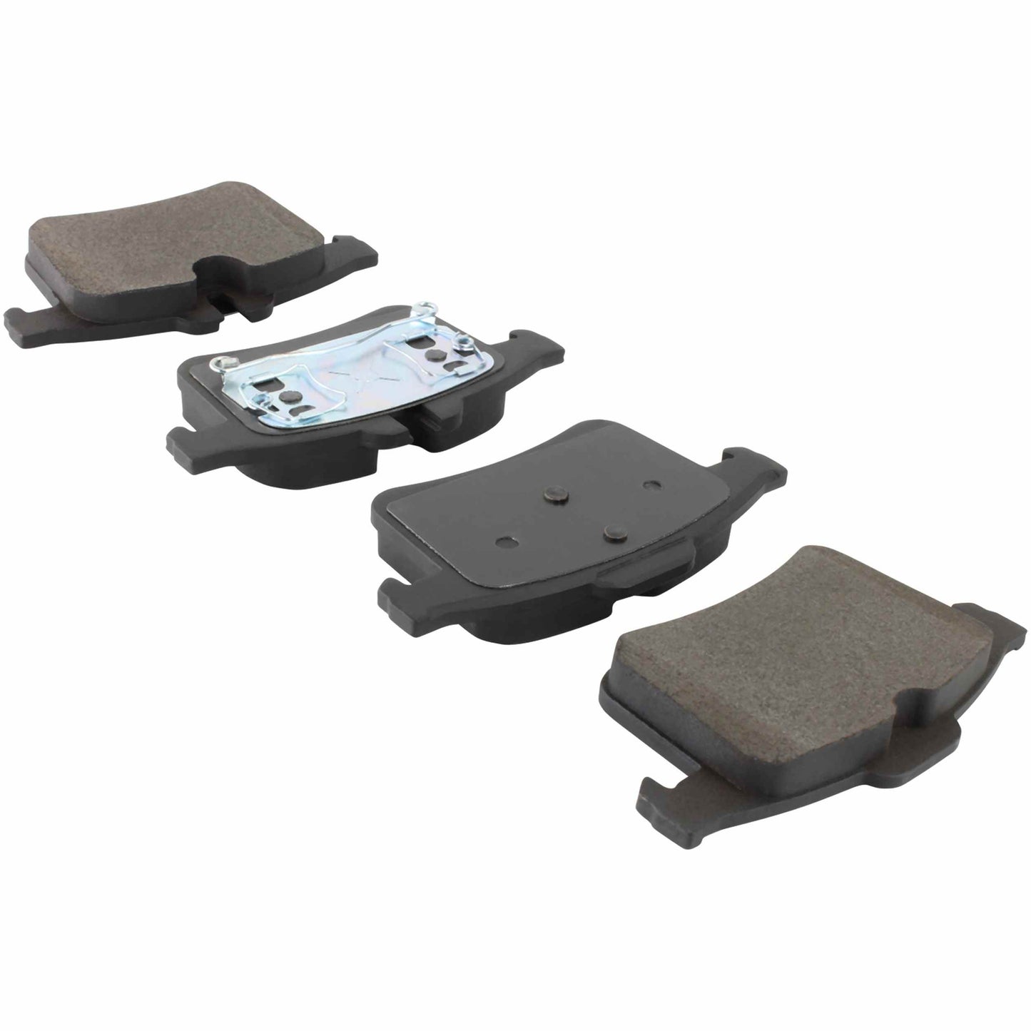 Quality-Built Black Series Semi-Metallic Brake Pads 1003-1747M