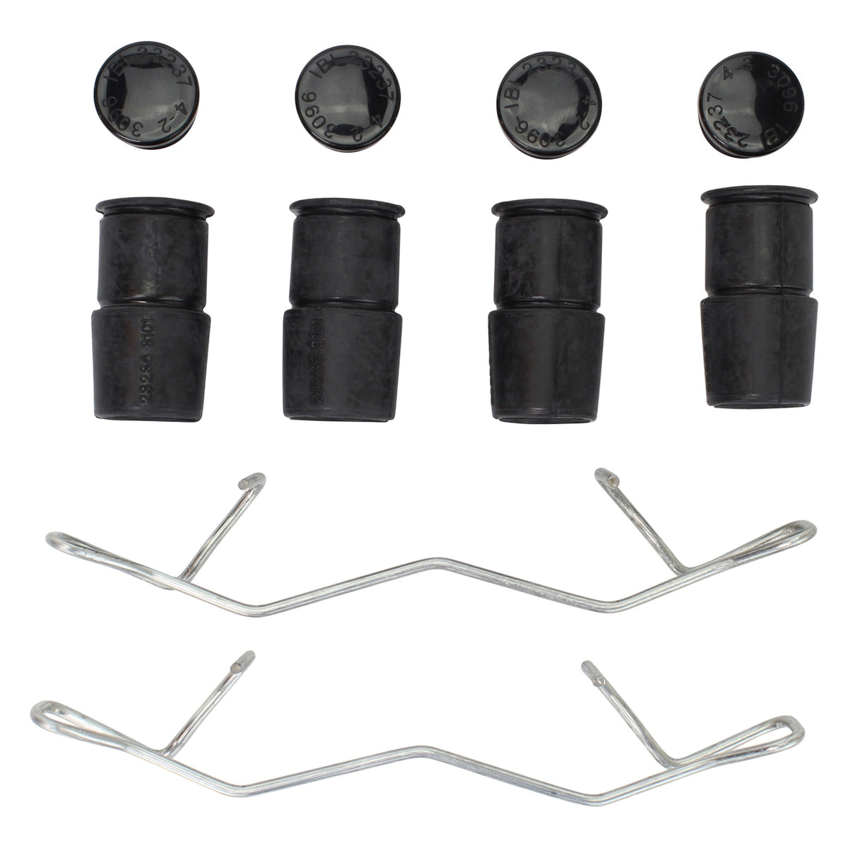 Quality-Built Black Series Ceramic Brake Pads 1003-1761C
