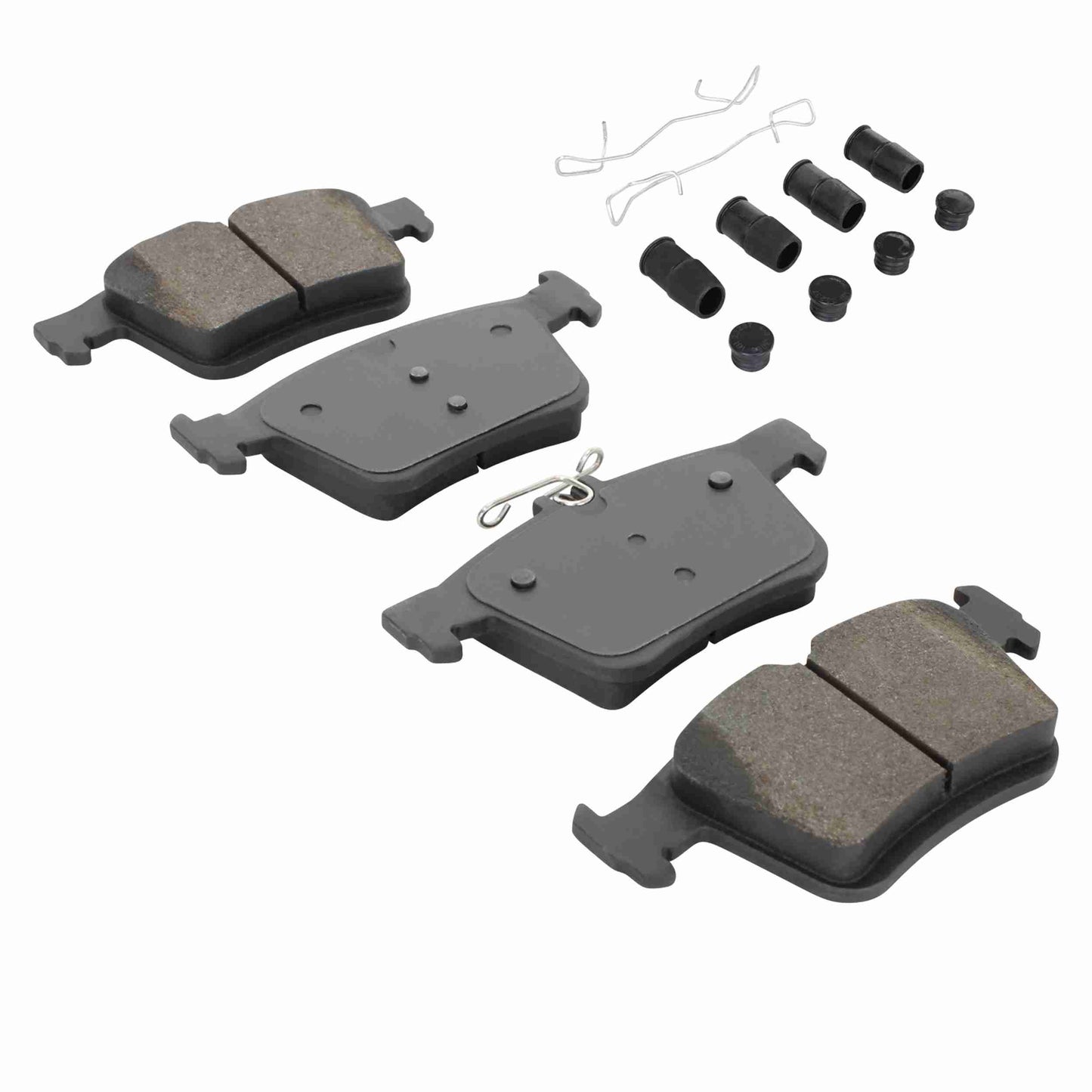 Quality-Built Black Series Semi-Metallic Brake Pads 1003-1761M