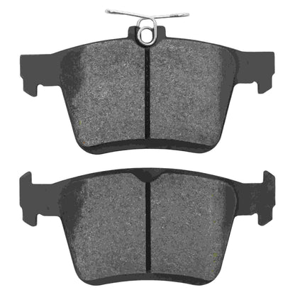 Quality-Built Black Series Semi-Metallic Brake Pads 1003-1761M