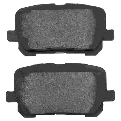 Quality-Built Black Series Semi-Metallic Brake Pads 1003-1766M