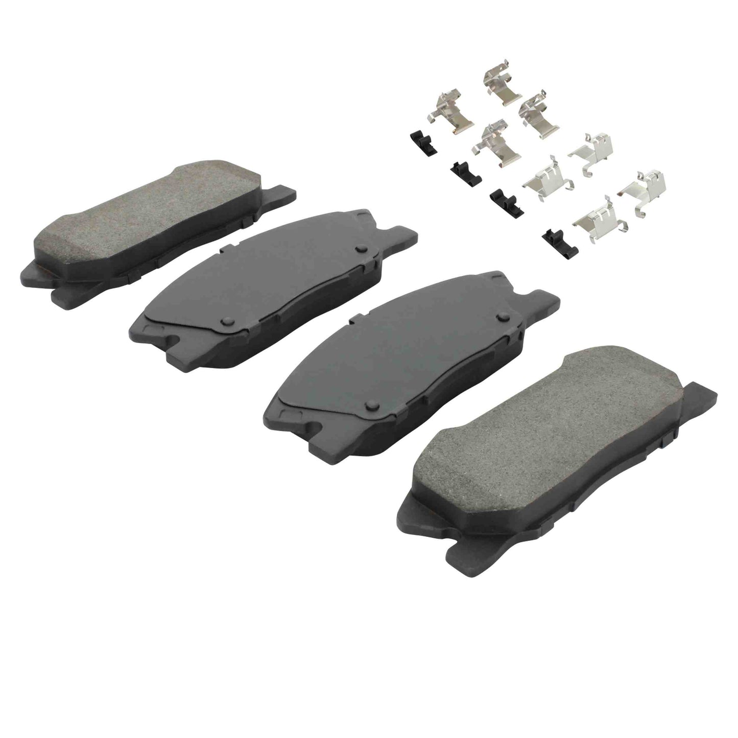 Quality-Built Black Series Semi-Metallic Brake Pads 1003-1767M