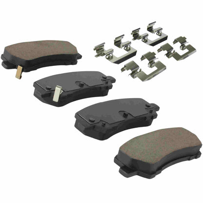 Quality-Built Black Series Ceramic Brake Pads 1003-1793AC