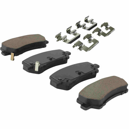 Quality-Built Black Series Ceramic Brake Pads 1003-1793C