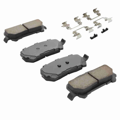 Quality-Built Black Series Ceramic Brake Pads 1003-1806C