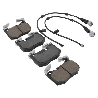 Quality-Built Black Series Semi-Metallic Brake Pads 1003-1807M