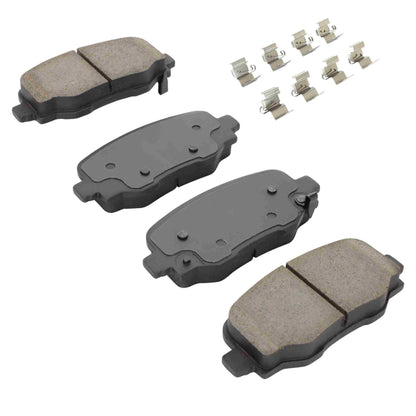 Quality-Built Black Series Ceramic Brake Pads 1003-1809C
