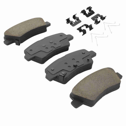 Quality-Built Black Series Ceramic Brake Pads 1003-1813C
