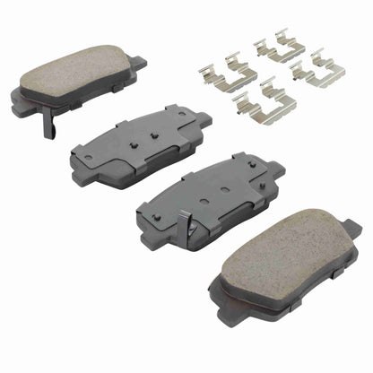 Quality-Built Black Series Ceramic Brake Pads 1003-1816C
