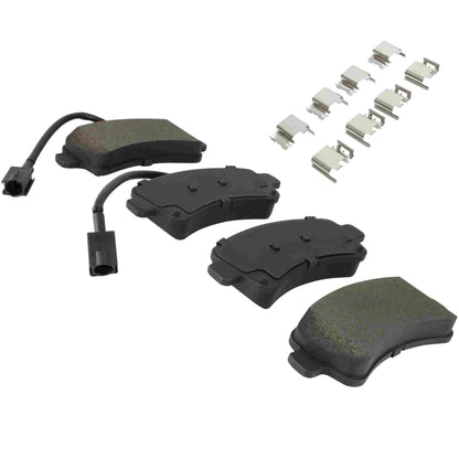 Quality-Built Black Series Semi-Metallic Brake Pads 1003-1840AM