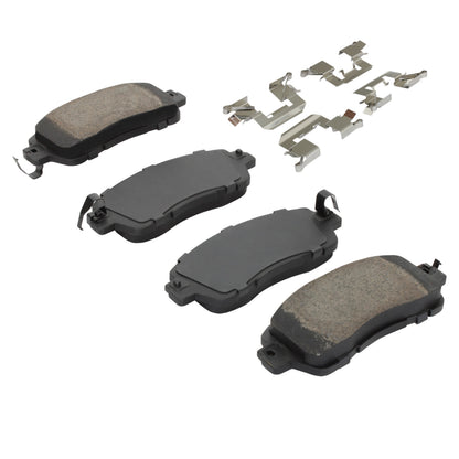 Quality-Built Black Series Ceramic Brake Pads 1003-1852C
